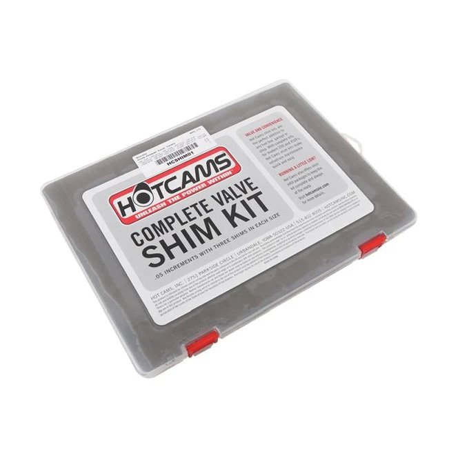 Płytki zaworowe zestaw 7.48mm od 1.20 do 3.50 co 0.05 po 3 szt Hot Cams | HCSHIM01