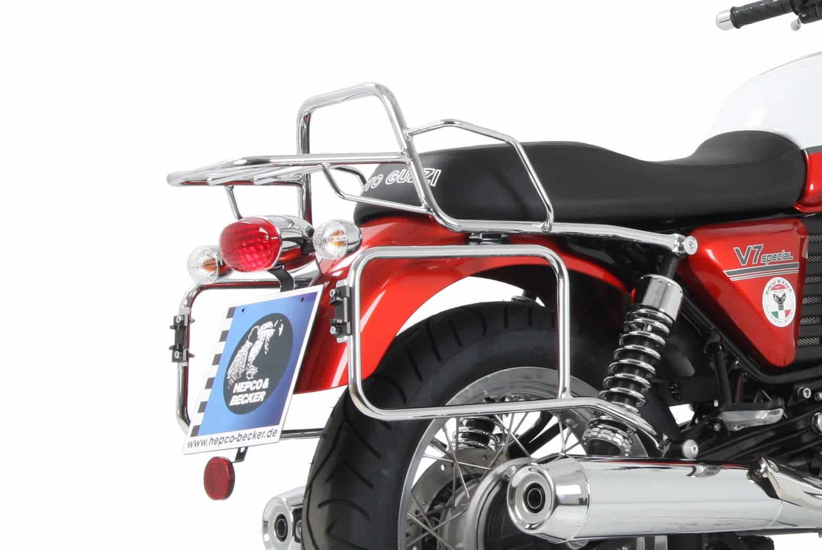 Stelaż pod kufer centralny Moto Guzzi V 7 Classic / Café Classic / Special 2008 - 2014 Hepco Becker | 650540 01 02