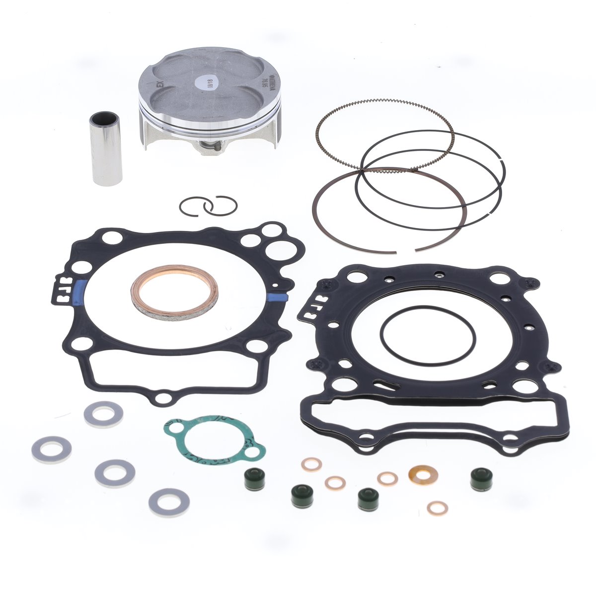 Tłok z uszczelkami Top-End Yamaha YZ 250 F, YZ 250 FX, WR 250 F, Fantic XEF 250, XXF 250 4T KUTY (76,96mm) (13.5:1) Athena | P5F0770212009B