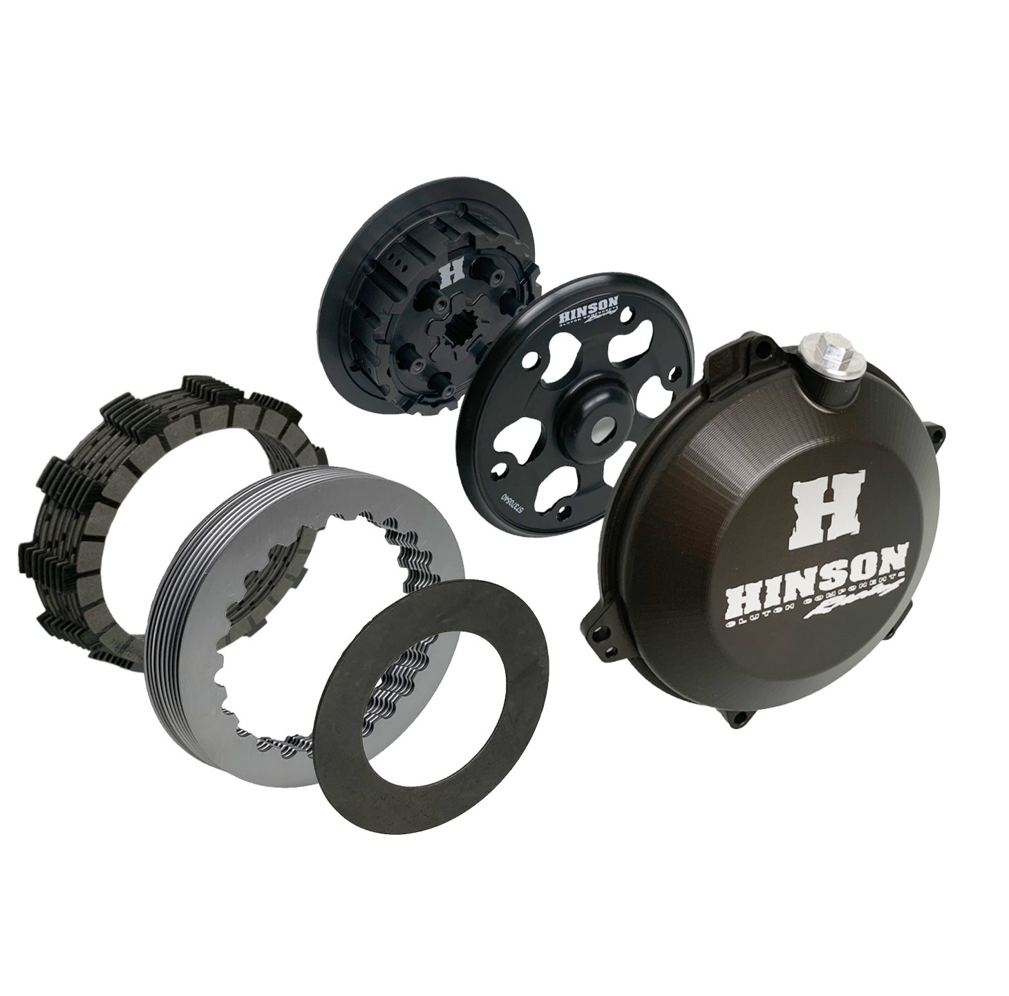 Zestaw sprzęgła GAS GAS EC/ES/EX/MC 250/250F/300/350F / 450F, Husqvarna FC/FE/FS/FX/TC/TE 250/300/350/450/501, KTM EXC/EXC-F/SX/SX-F/XC / XC-W/XC-F 250/300/350/450/500 Hinson | HCA480-2301