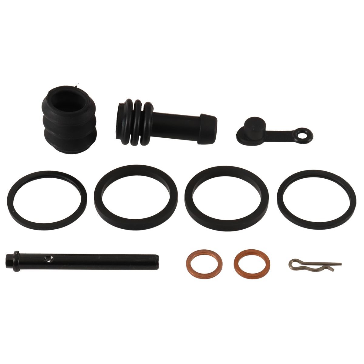 Zestaw naprawczy zacisku hamulcowego Kawasaki przód VN900 Classic, tył ZR-7S ALL BALLS | 18-3152