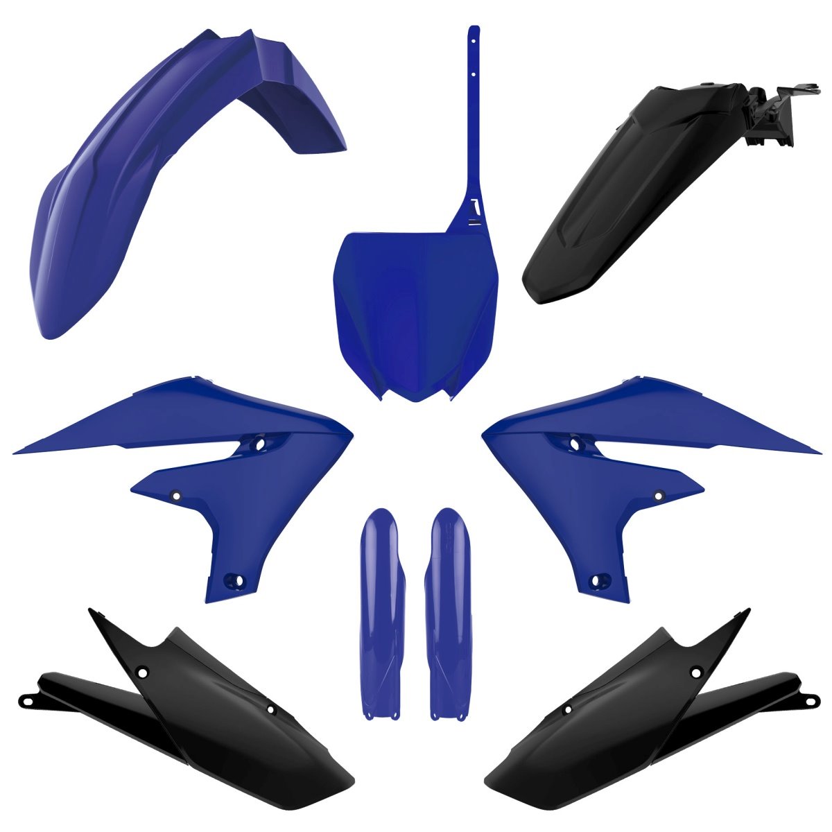 Komplet plastików (FULL KIT) Yamaha YZ 250F, 450F Polisport | 91411