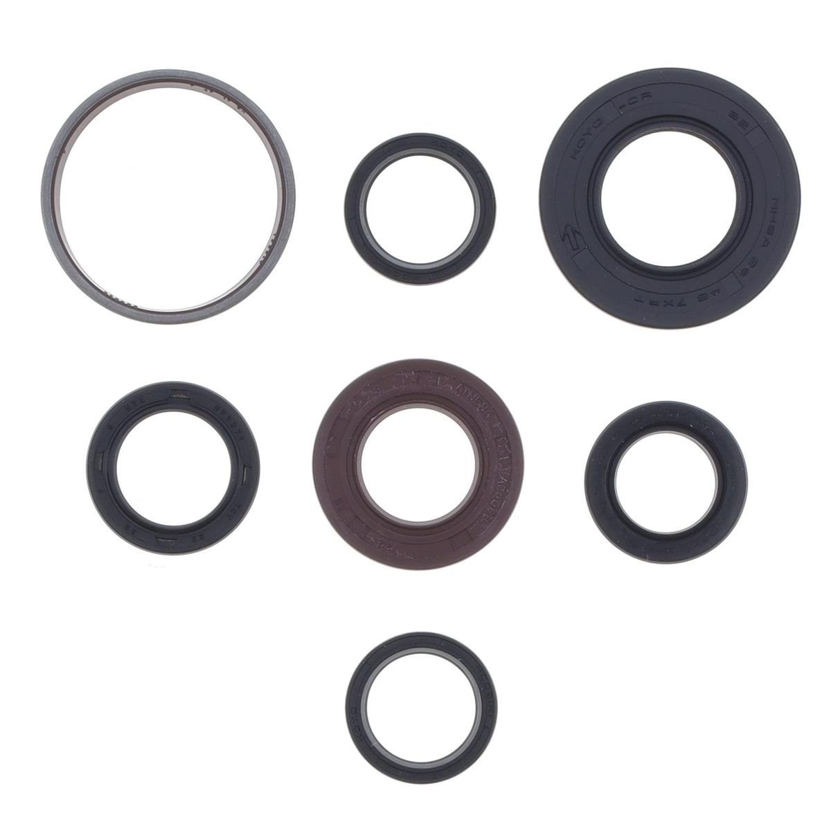 Komplet zestaw uszczelniaczy silnikowych Yamaha NXC 125X Cygnus/YW 125 BWS ATHENA | P400485400112