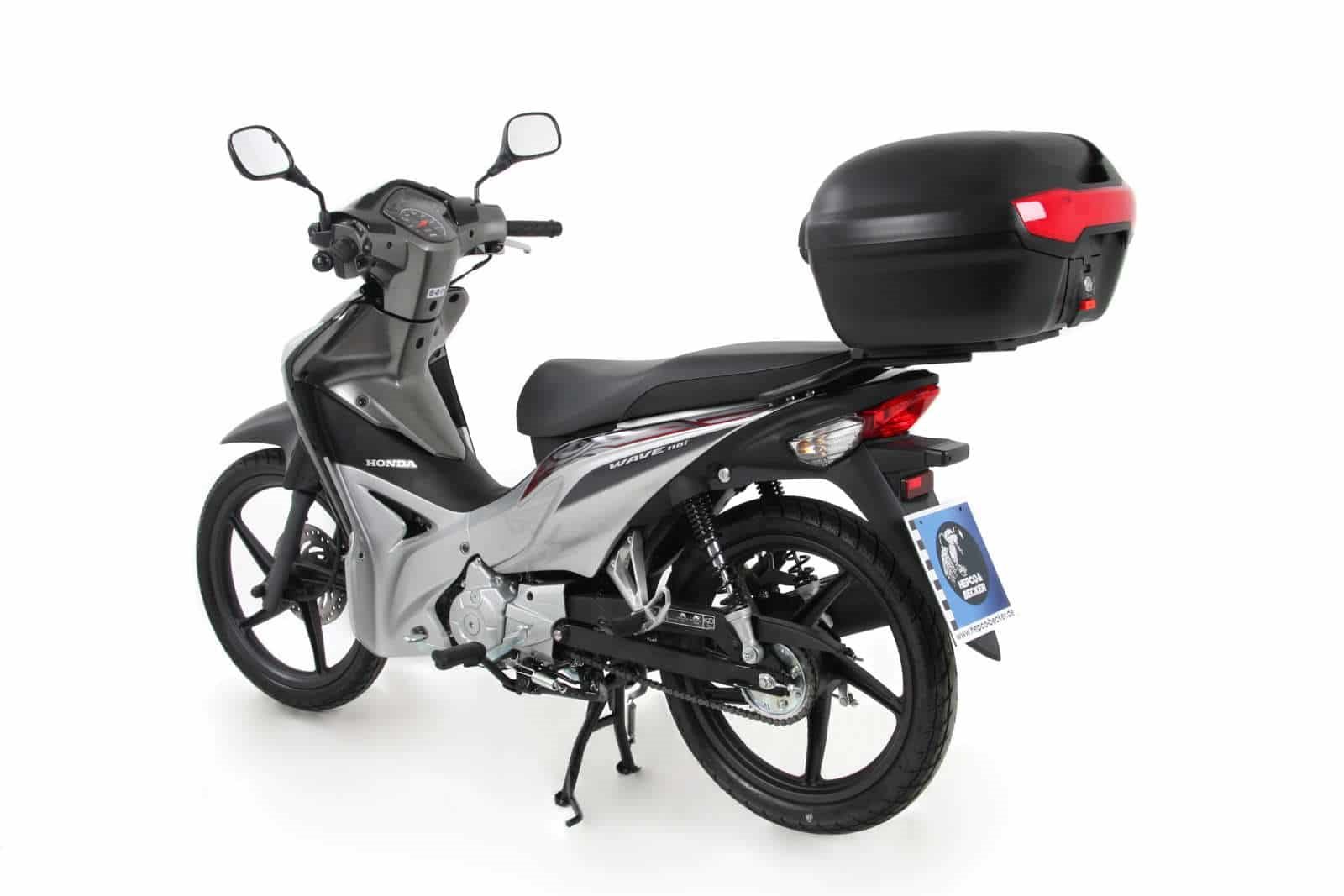 Bagażnik Minirack + kufer centralny Honda Wave 110i 2012-2016 Hepco Becker | 650975 01 01-089 bl