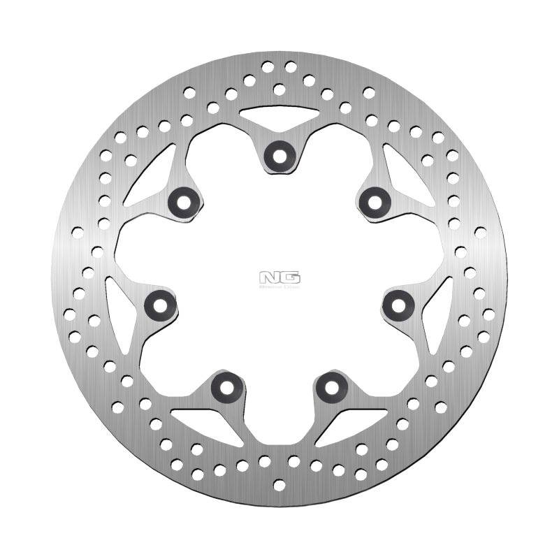 Tarcza hamulcowa przód Kawasaki GPZ 1100 (280x130x5mm) (7x10,25mm) | NG1276
