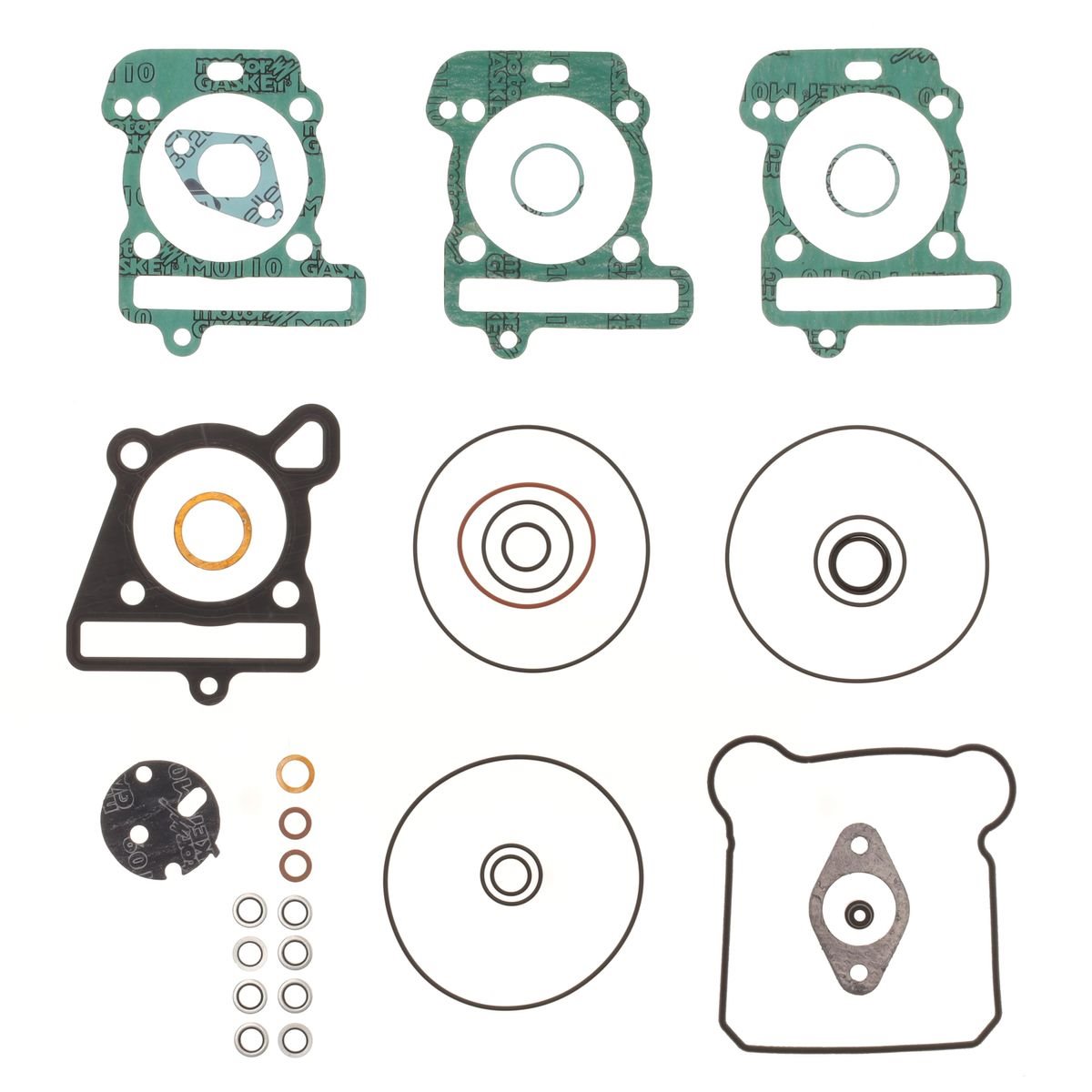 Komplet uszczelek bez uszczelniaczy olejowych Aprilia Habana/Mojito, Piaggio Hexagon 125, Liberty 125, Sfera 125, Vespa 125 Athena | P400480700125