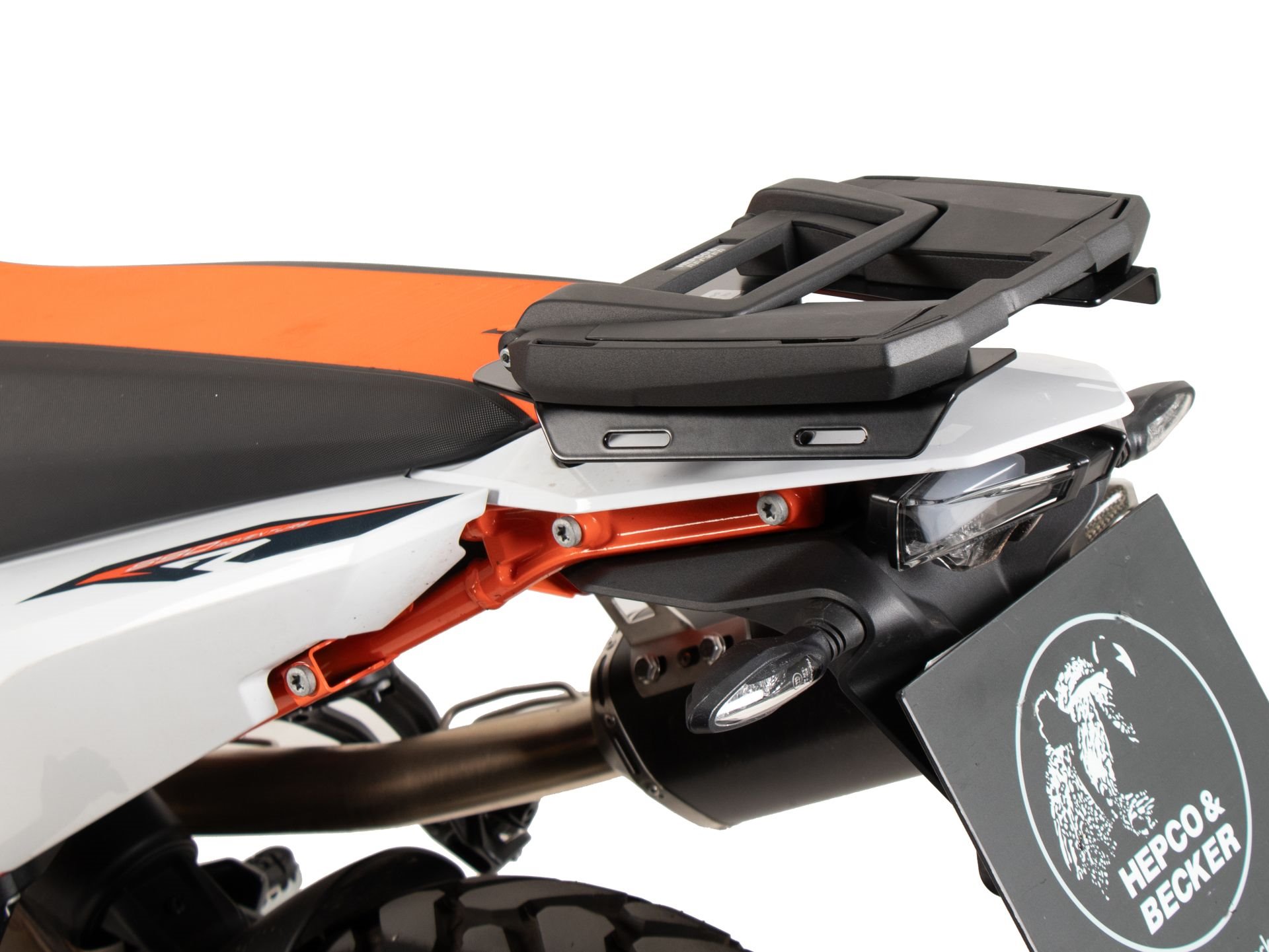 Stelaż kufra centralnego Easyrack KTM 890 Adventure / R / RALL 2023-2026 Hepco & Becker | 6617656 01 01