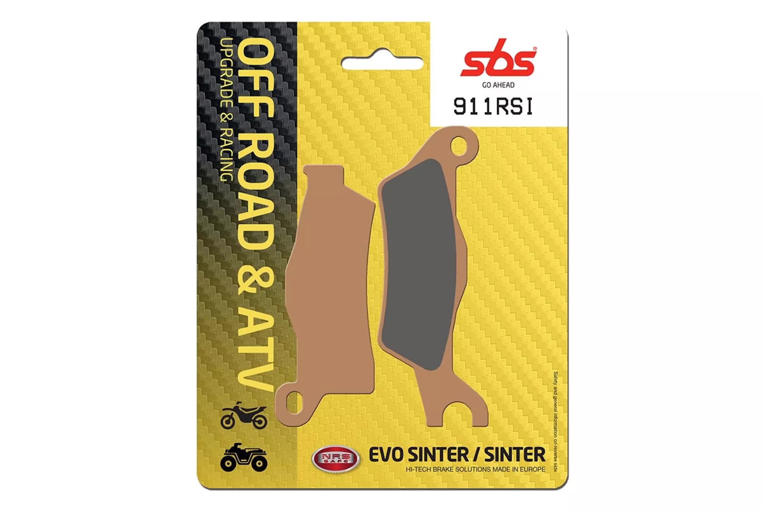 Klocki hamulcowe KH618 OFF-ROAD RACING SINTER CAN-AM Outlander 800/1000, Renegade 1000 Lewy Przód | 911RSI