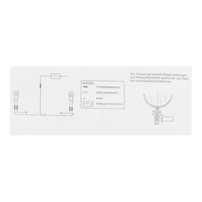 Zestaw lamp bocznych, dodatkowych Suzuki VS 600 / 750 / 800 1986-2000 Hepco Becker | 400367 00 02