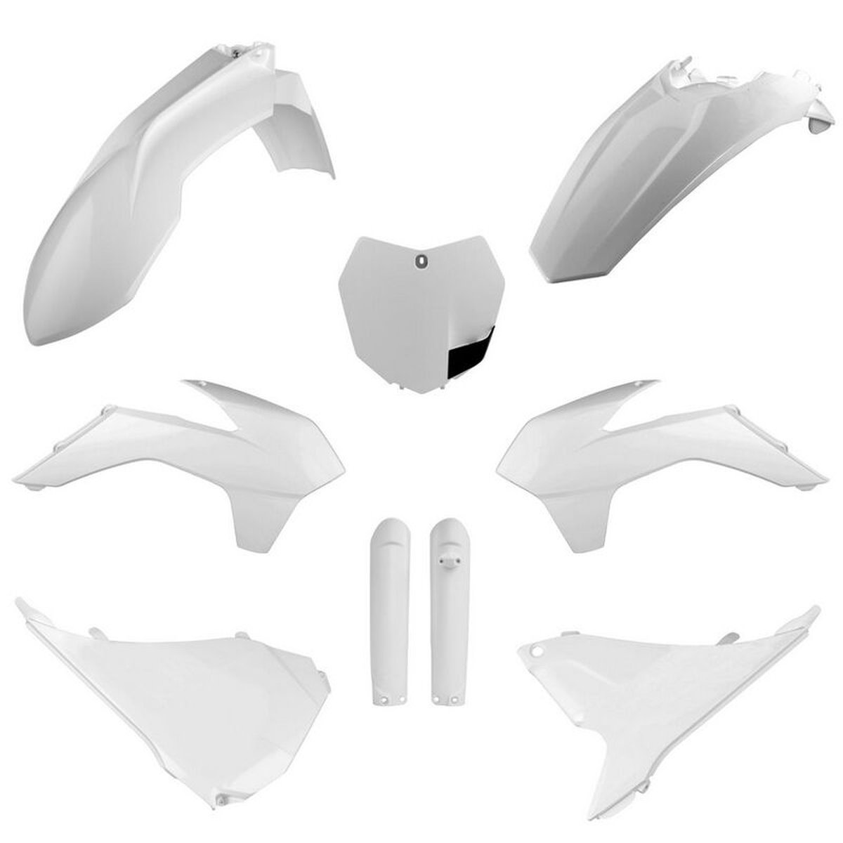 Komplet Plastików KTM SX/SX-F/XC-F Biały Polisport | 91449