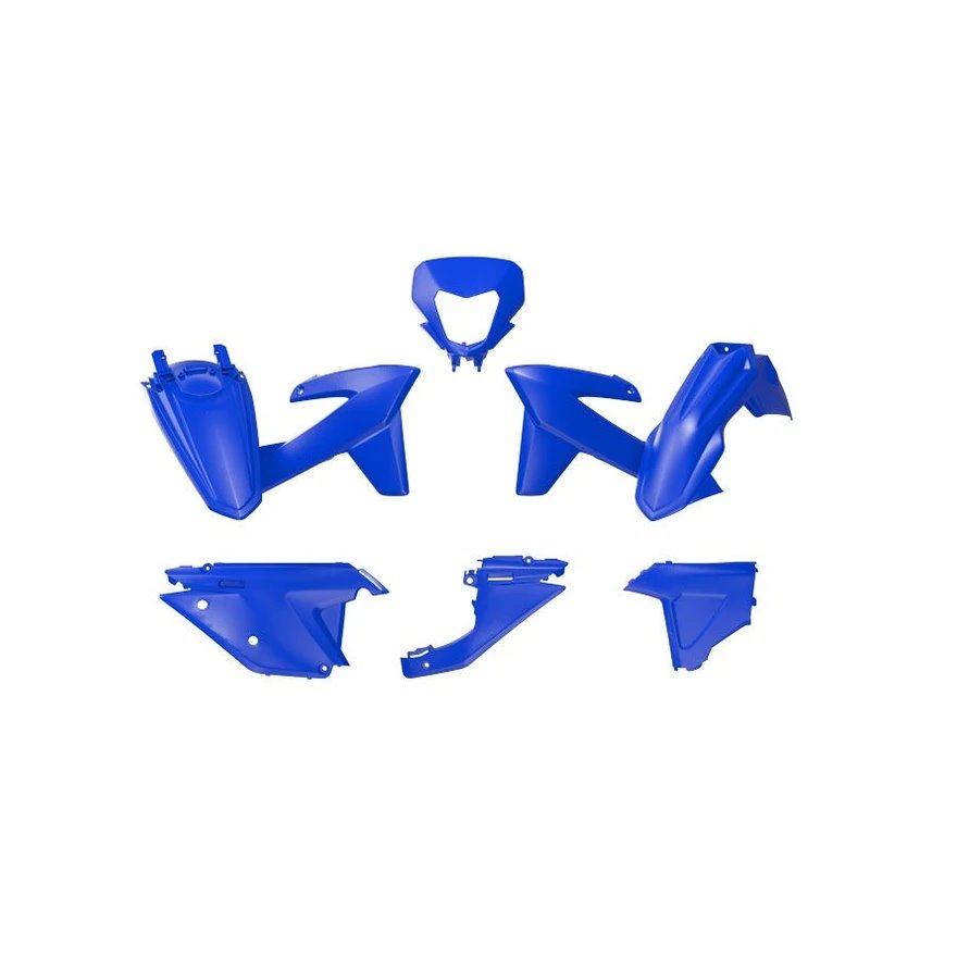 Komplet plastików Sherco SE/SEF 125/250/300/450/500 Niebieski RACETECH | KITSHE-BL0-025