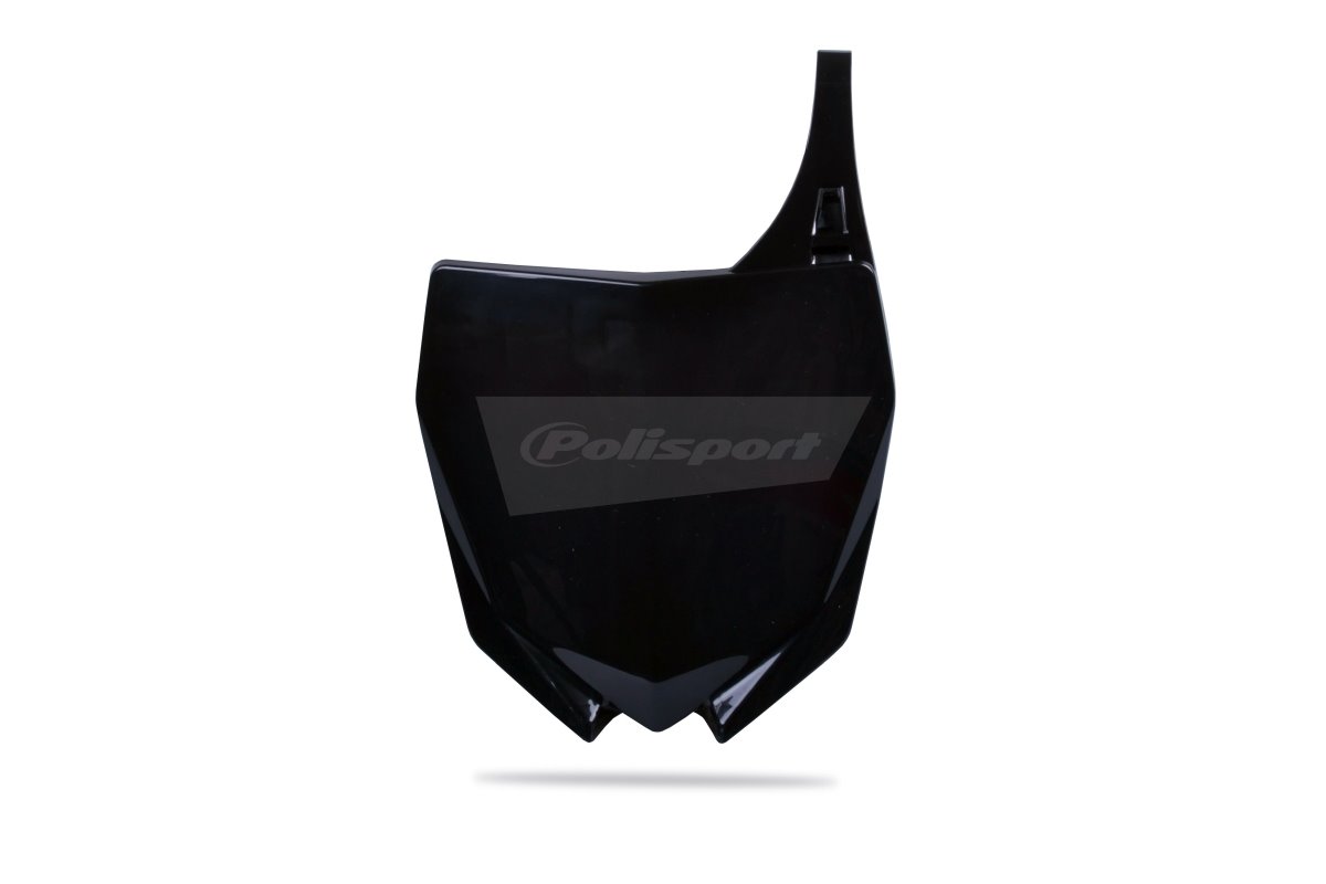 Pole numerowe (Plastron) Yamaha YZ 125/250, YZ 250F/450F Czarny Polisport | 8678400002