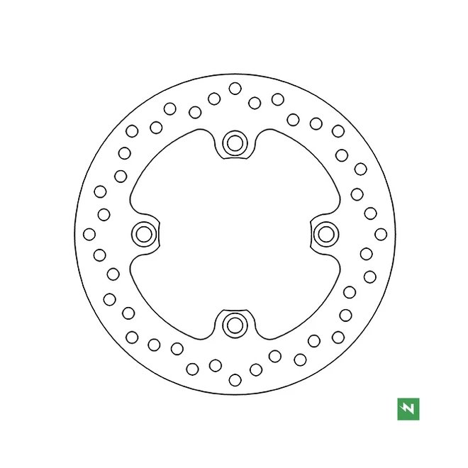 Tarcza hamulcowa tył Honda CBR 600F, CBR 1000RR, CB 600 Hornet, CBR 900, VTR 1000 (220x105x5) Newfren | DF4060A