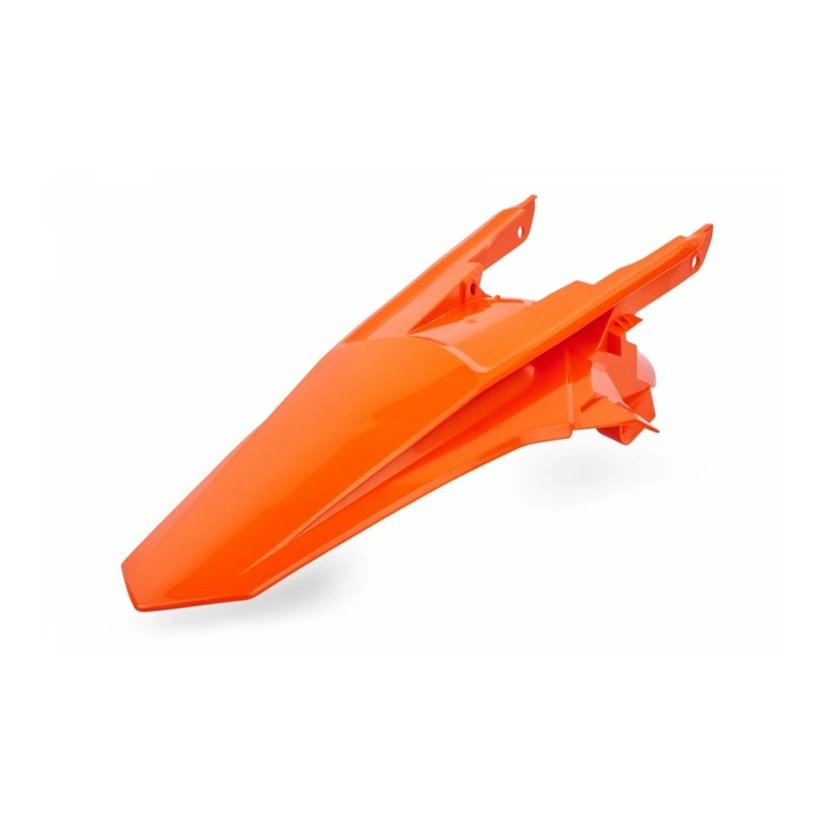 Błotnik tył (bez boczków) KTM EXC/EXCF Pomarańczowy (WITH PINS) Polisport | 8595900001