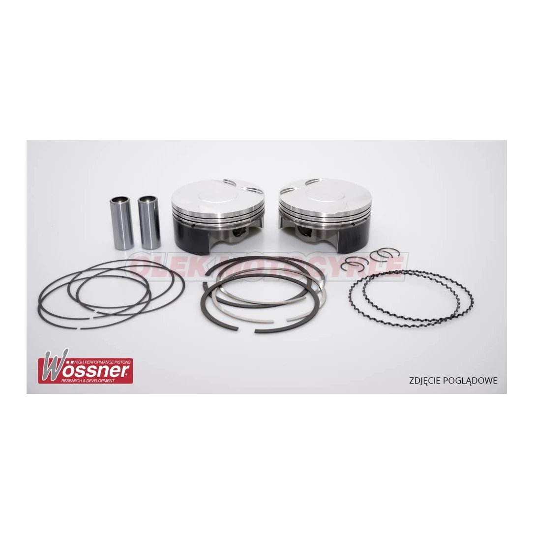 Tłok Ducati 999RS, 1098RS (103,93mm) (BORE 104 mm) SWORZEŃ 20mm Wossner | K8764DA-2