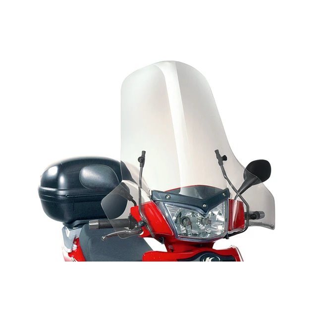 Szyba akcesoryjna Kymco People S 50/125/200 64x71cm przeźroczysta Kappa | 137AK