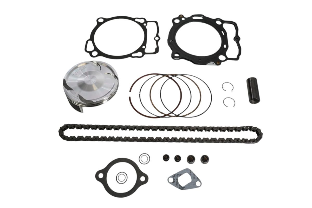 Zestaw naprawczy góry silnika KTM EXC 500, Husqvarna FE 501 (STD. +0.01MM = 94.96MM) (11.8:1) (Tłok, uszczelki TOP-END, łańcuszek rozrządu) VERTEX | VTKTC23762B-2