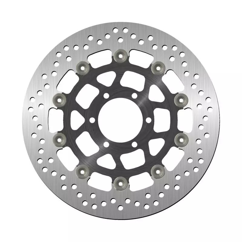 Tarcza hamulcowa przód Yamaha TZ 250 (280x64x5mm) (6x8,25mm) (Środek aluminiowy) | NG1758G