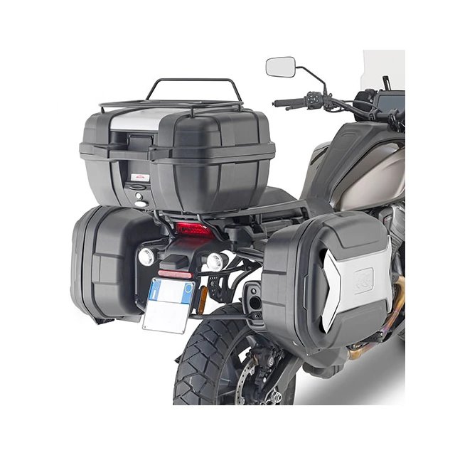 Stelaż kufrów bocznych MONOKEY Harley-Davidson Pan America 1250 K-Venture/K'Mission ALU Kappa | KLO8400MK
