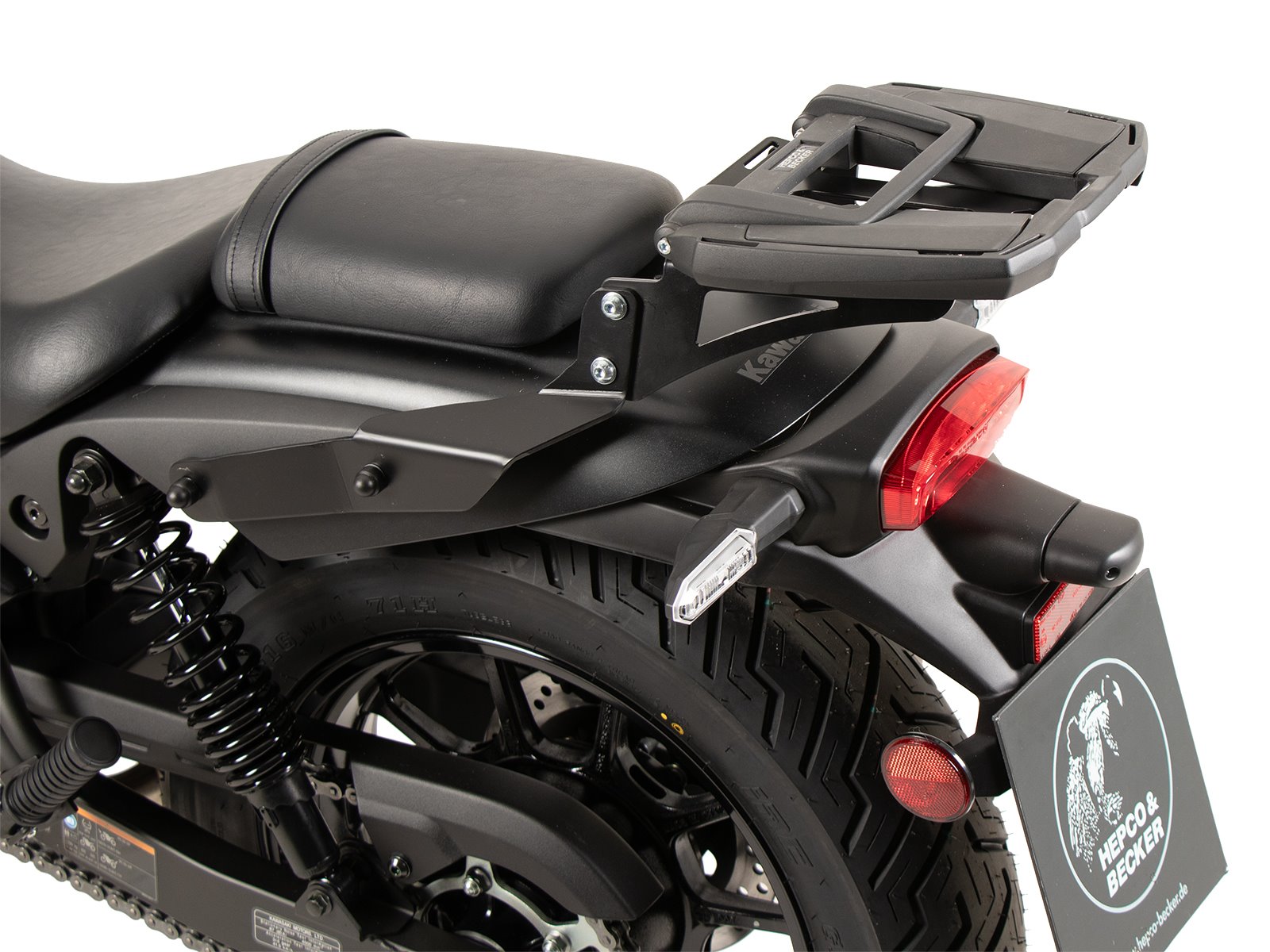 Stelaż kufra centralnego Easyrack Kawasaki Eliminator 500 2024-2026 Hepco & Becker | 6612552 01 01