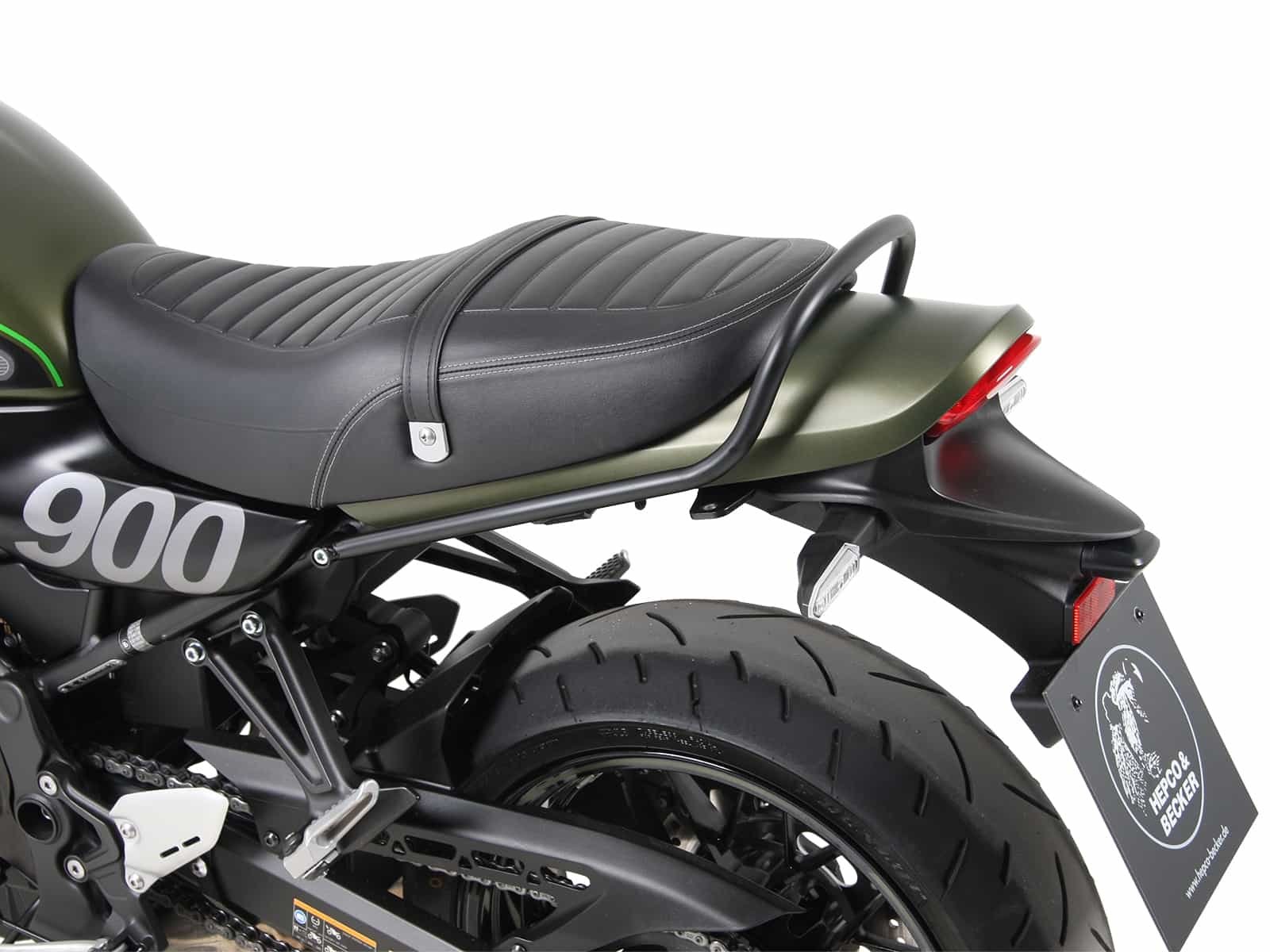Uchwyt dla pasażera Kawasaki Z 900 RS / Cafe 2018 - 2025 Hepco Becker | 42192533 00 01