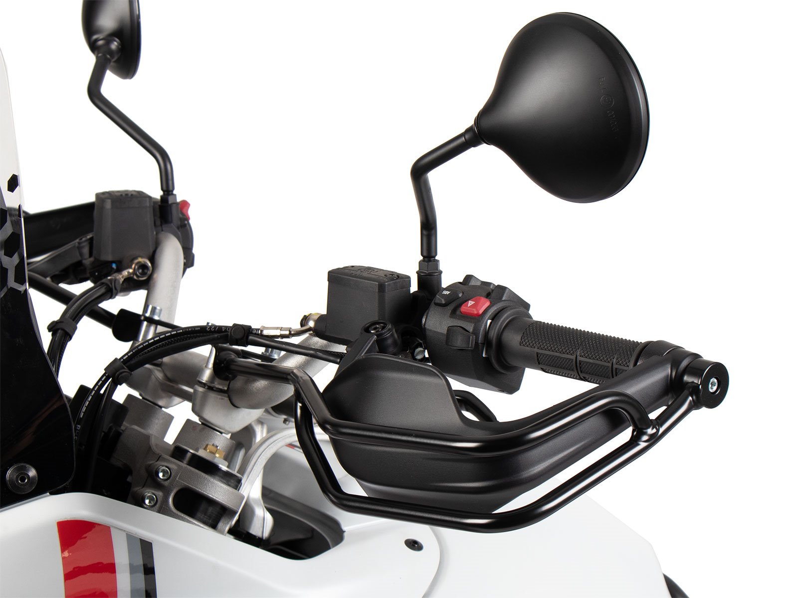Handguardy (osłony handbarów) (lewa + prawa) Ducati DesertX 2022-2026 Hepco Becker | 42127638 00 01