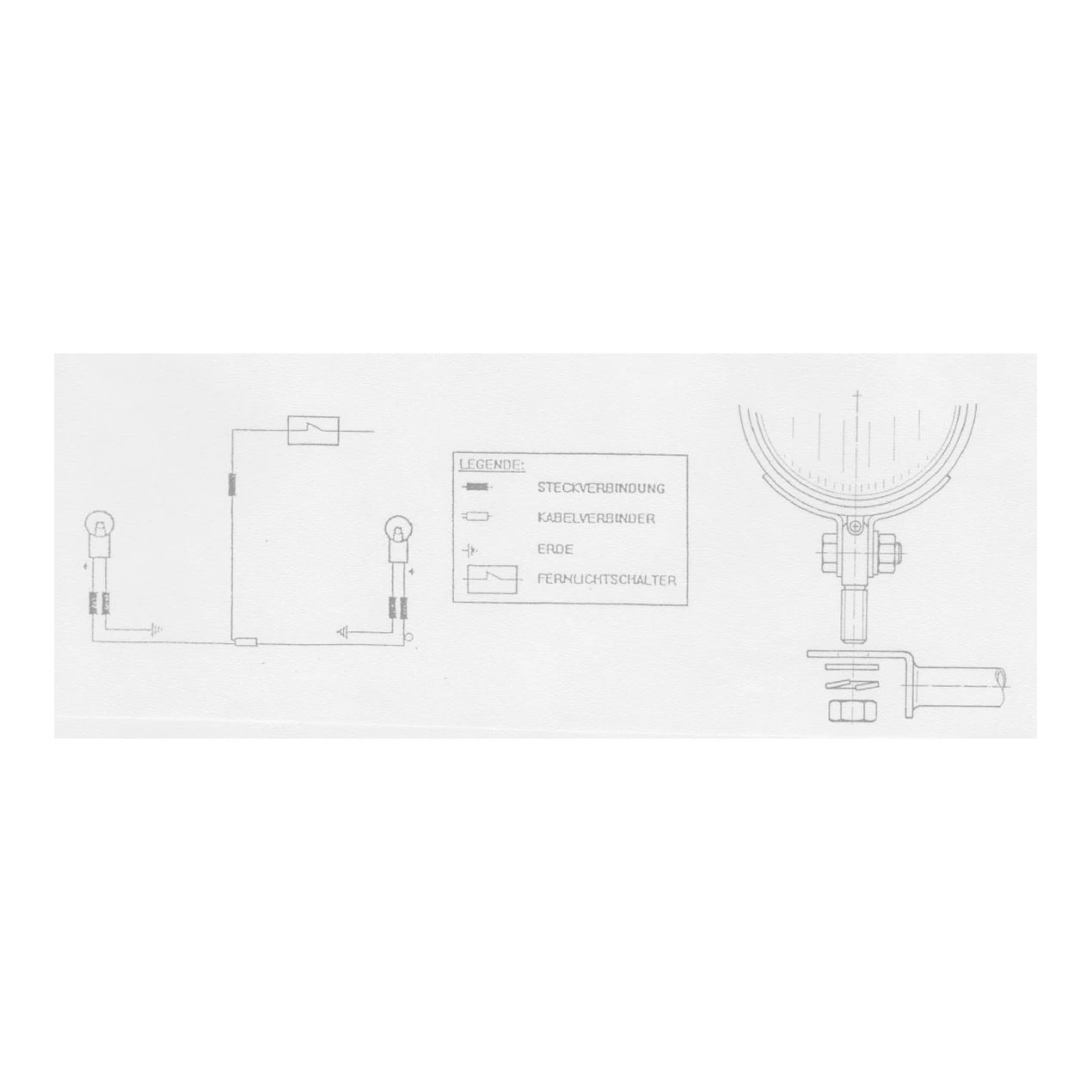 Zestaw lamp bocznych, dodatkowych Suzuki C 1500 LC Intruder 2005-2007 Hepco Becker | 400393 00 02