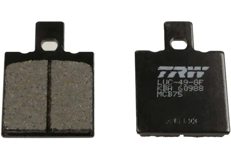 Klocki hamulcowe KH47 Organic Aprilia AF-1/ET 50, AF-1 125, RS 250, Yamaha SZR 660 Tył TRW | MCB75