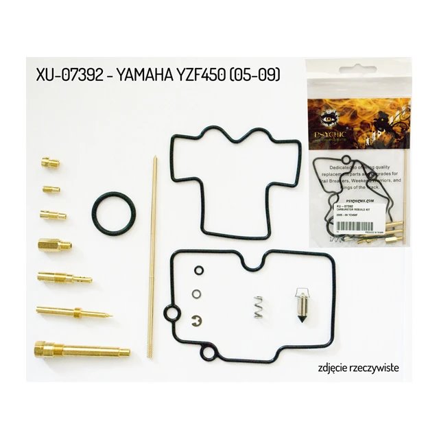 Zestaw naprawczy gaźnika Yamaha YZF 450 Psychic | XU-07392