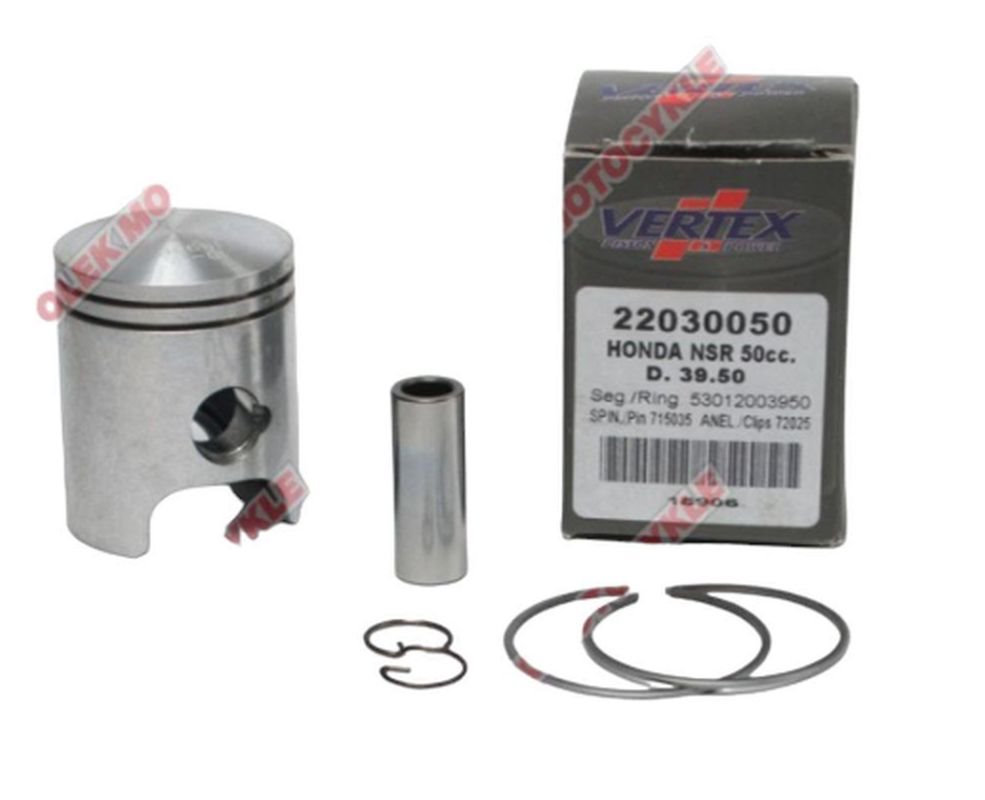 Tłok Honda Kymco/NSR 50 (39,20mm), sworzeń 10mm Vertex | 22030025
