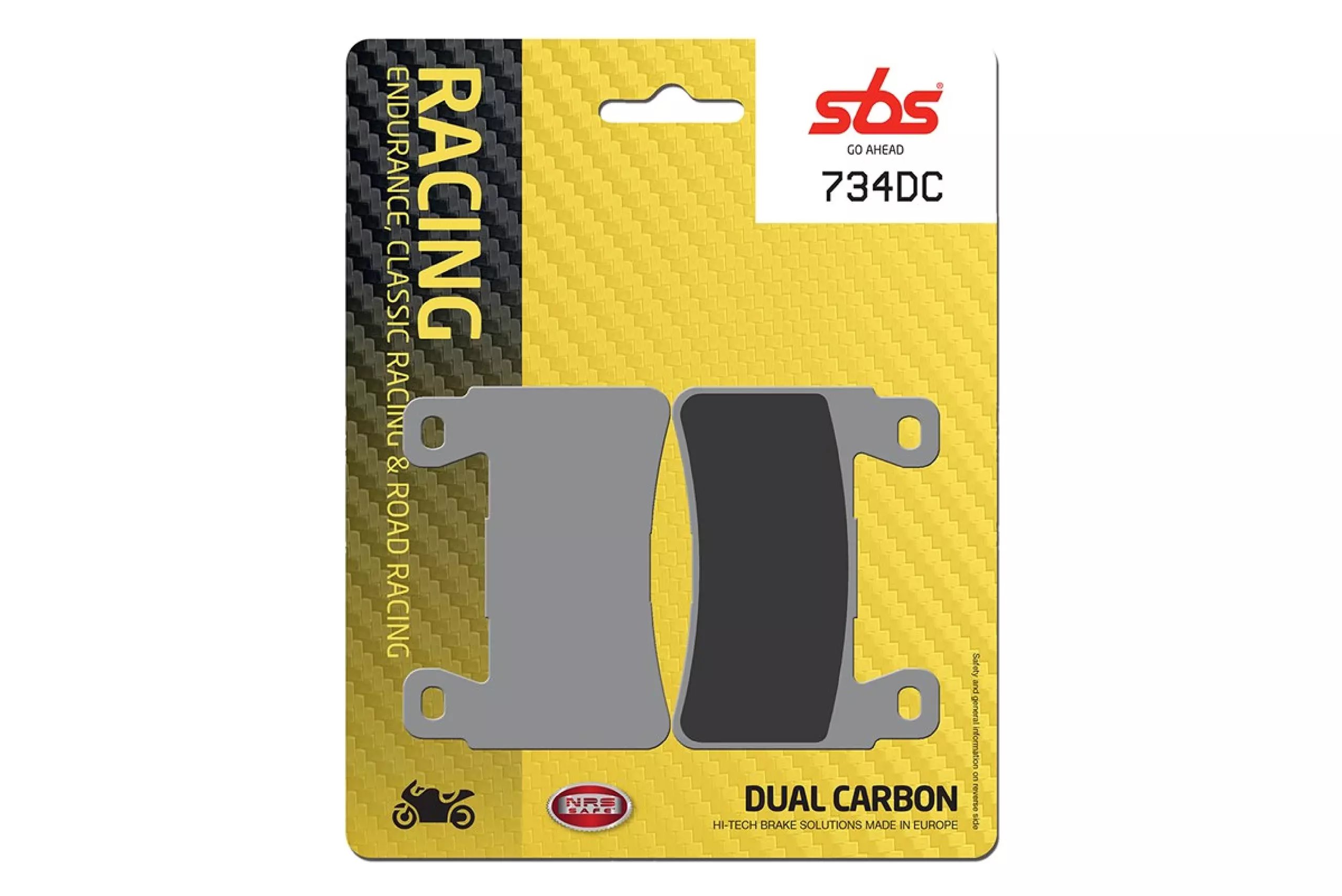 Klocki hamulcowe KH265 Racing Dual Carbon Honda CBR600RR | 734DC