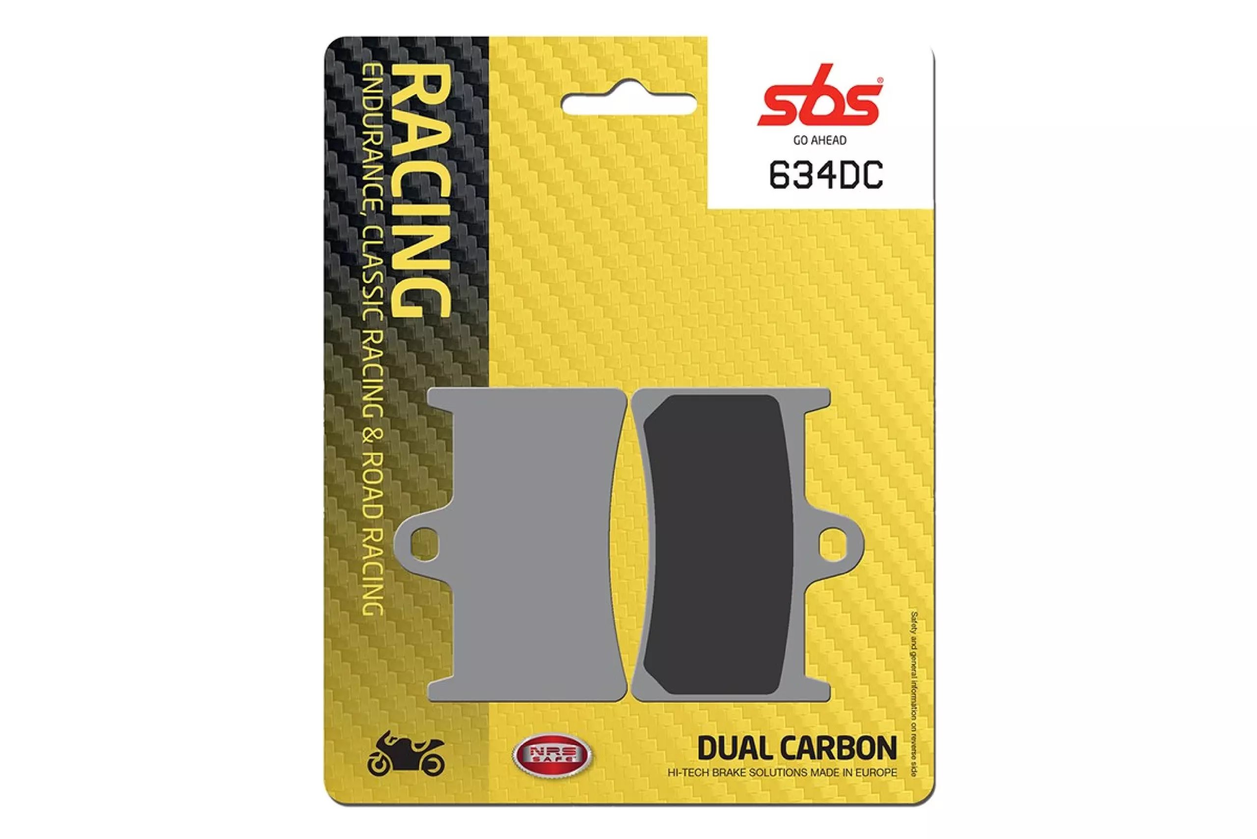 Klocki hamulcowe KH252/KH380 RACING DUAL CARBON | 634DC