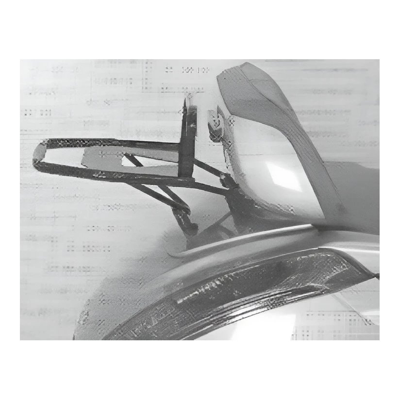 Stelaż pod kufer centralny Aprilia Atlantic 500 2002 - 2005 Hepco Becker | 650781 01 09