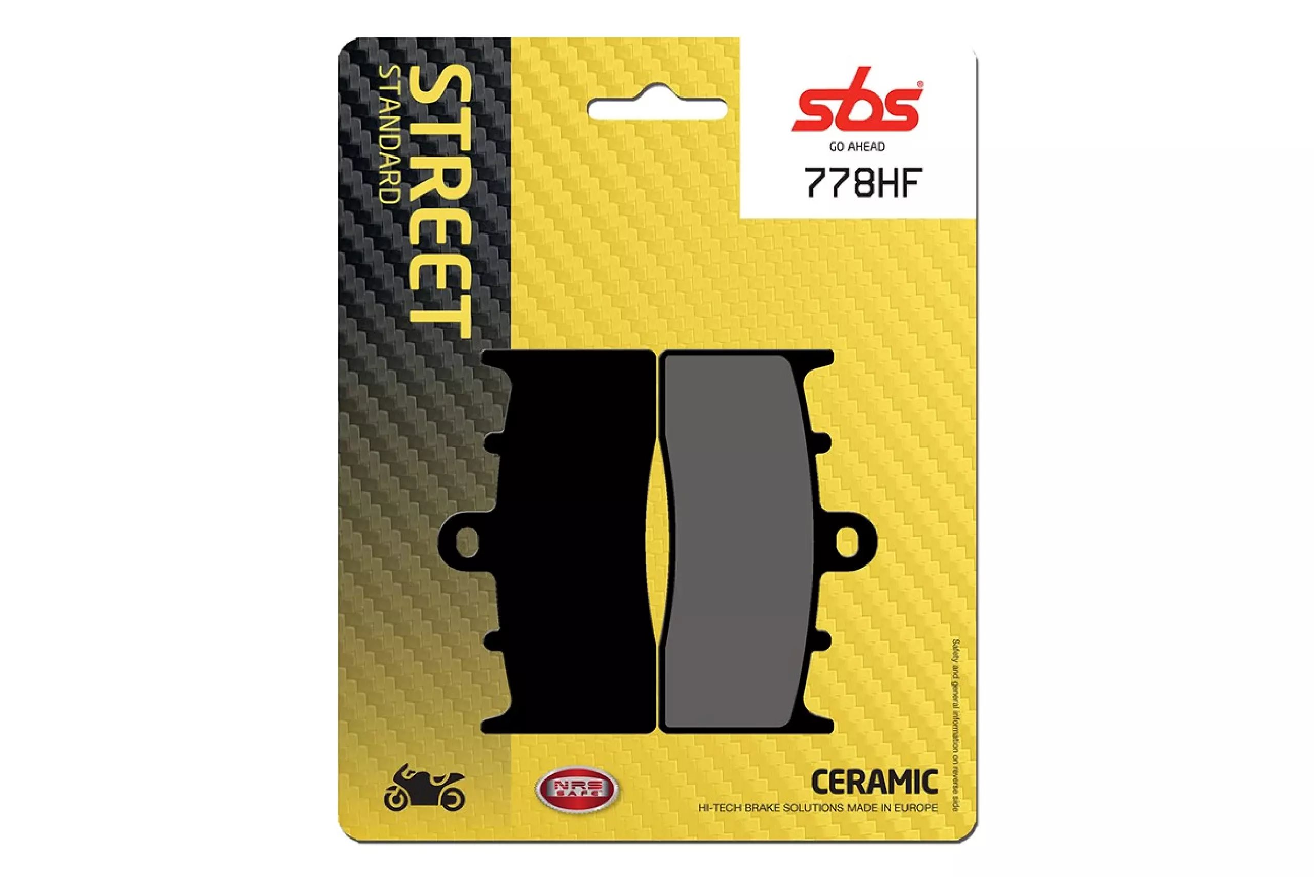 Klocki hamulcowe KH613 Street Ceramic BMW K1200/1300/1600, R850/1100/1150/1200 Przód | 778HF
