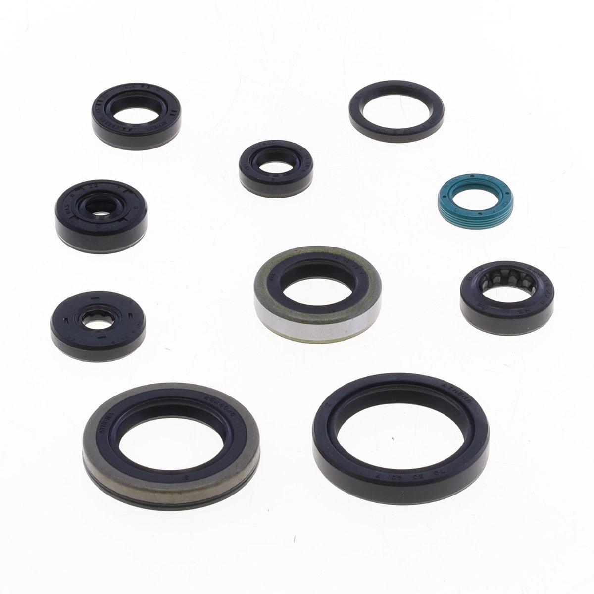 Komplet zestaw uszczelniaczy silnikowych Kawasaki KXF 250, Suzuki RMZ 250 Athena | P400250400016