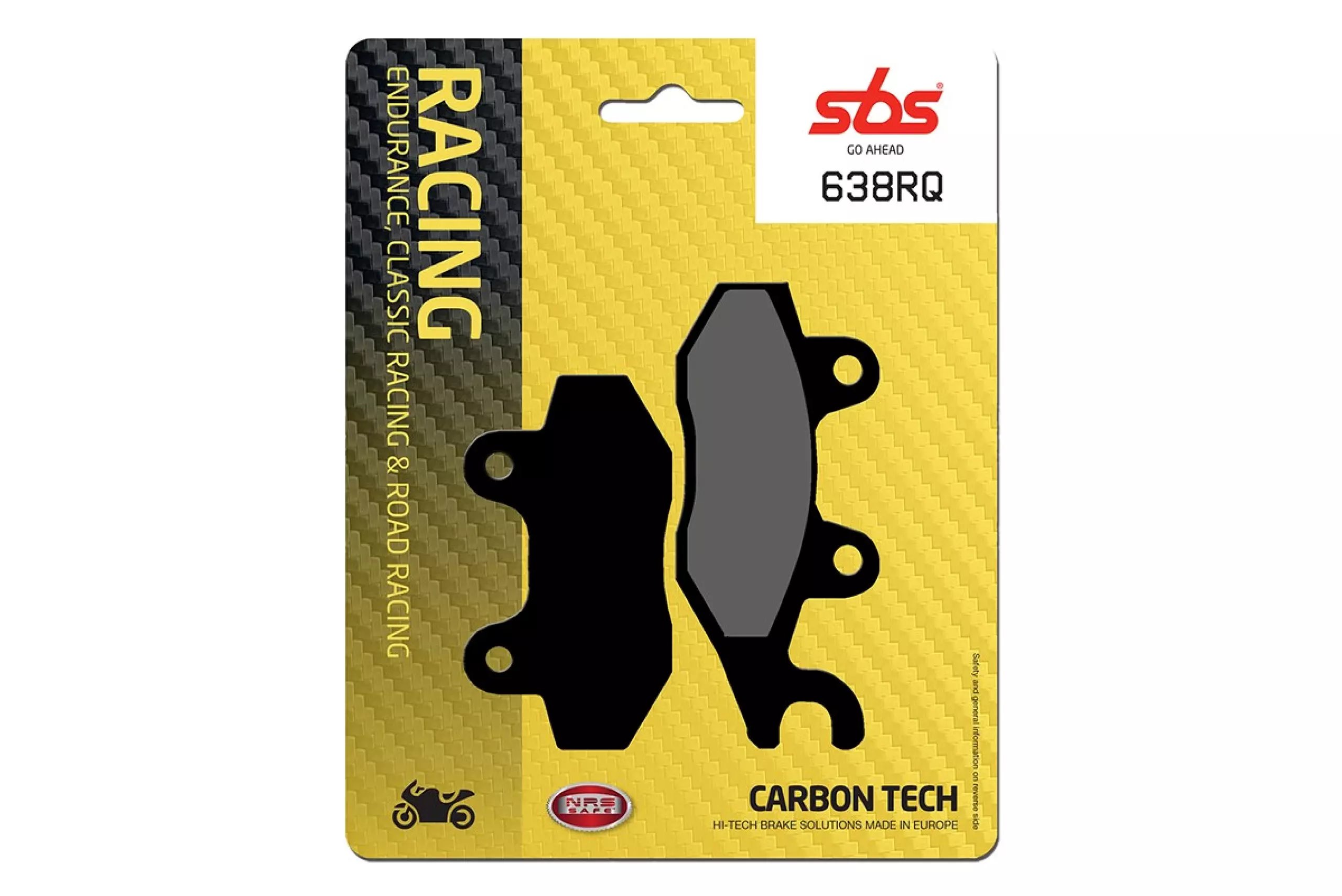 Klocki hamulcowe KH165/KH215 RACING CARBON TECH | 638RQ
