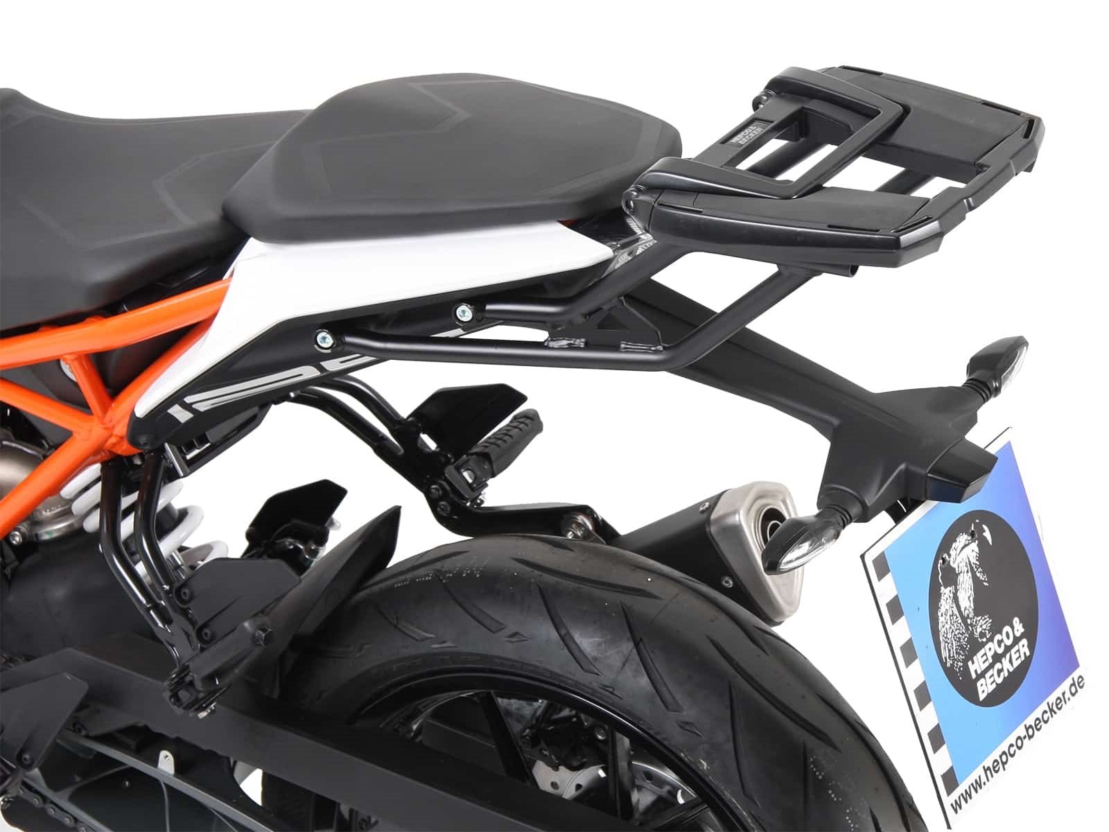 Stelaż kufra centralnego Easyrack KTM 390 Duke 2017 - 2023 Hepco Becker | 6617555 01 01