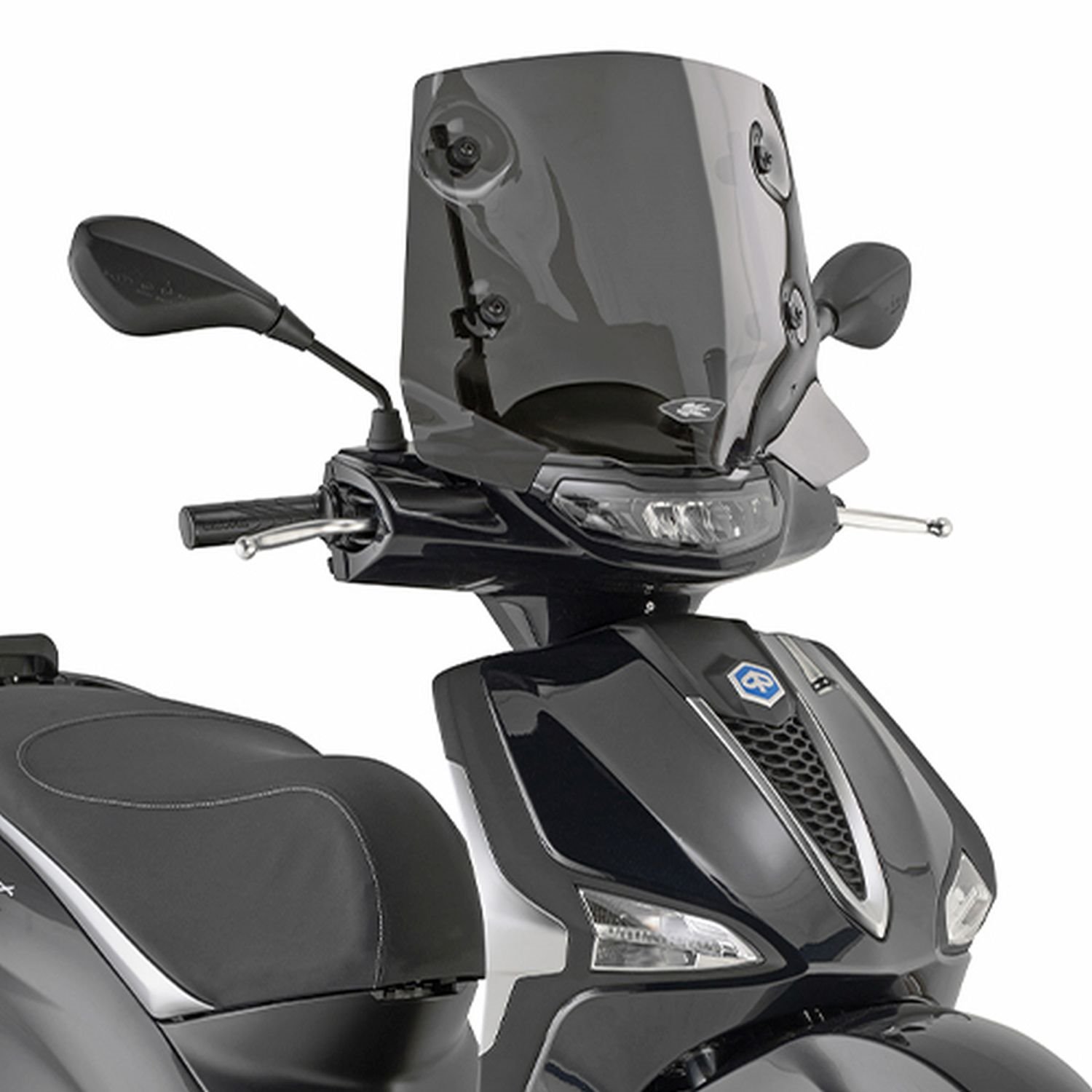 Szyba Piaggio Liberty 50/125/150 (26x41,5cm) przyciemniana Kappa | 5623SK