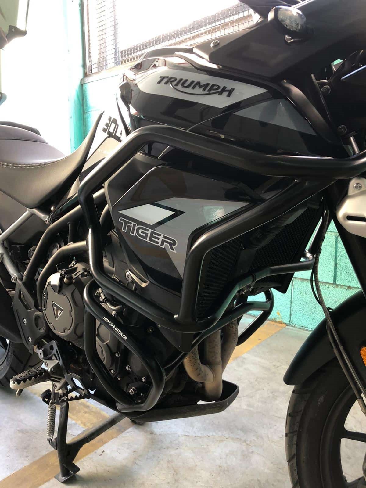 Gmole górne (zbiornika) Triumph Tiger 900 Rally / GT / Pro 2020-2023 Hepco Becker | 5097605 00 01