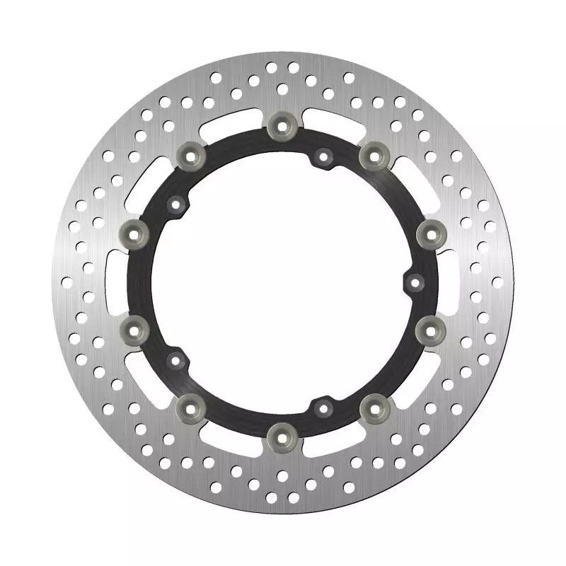 Tarcza hamulcowa przód Aprilia RS 50, Tuono 50, MBK X Power 50, Yamaha SLIDER 50, TZR 50 (296X155X4MM) (5X6,25MM) PŁYWAJĄCA (ŚRODEK ALUMINIOWY) | NG2097G