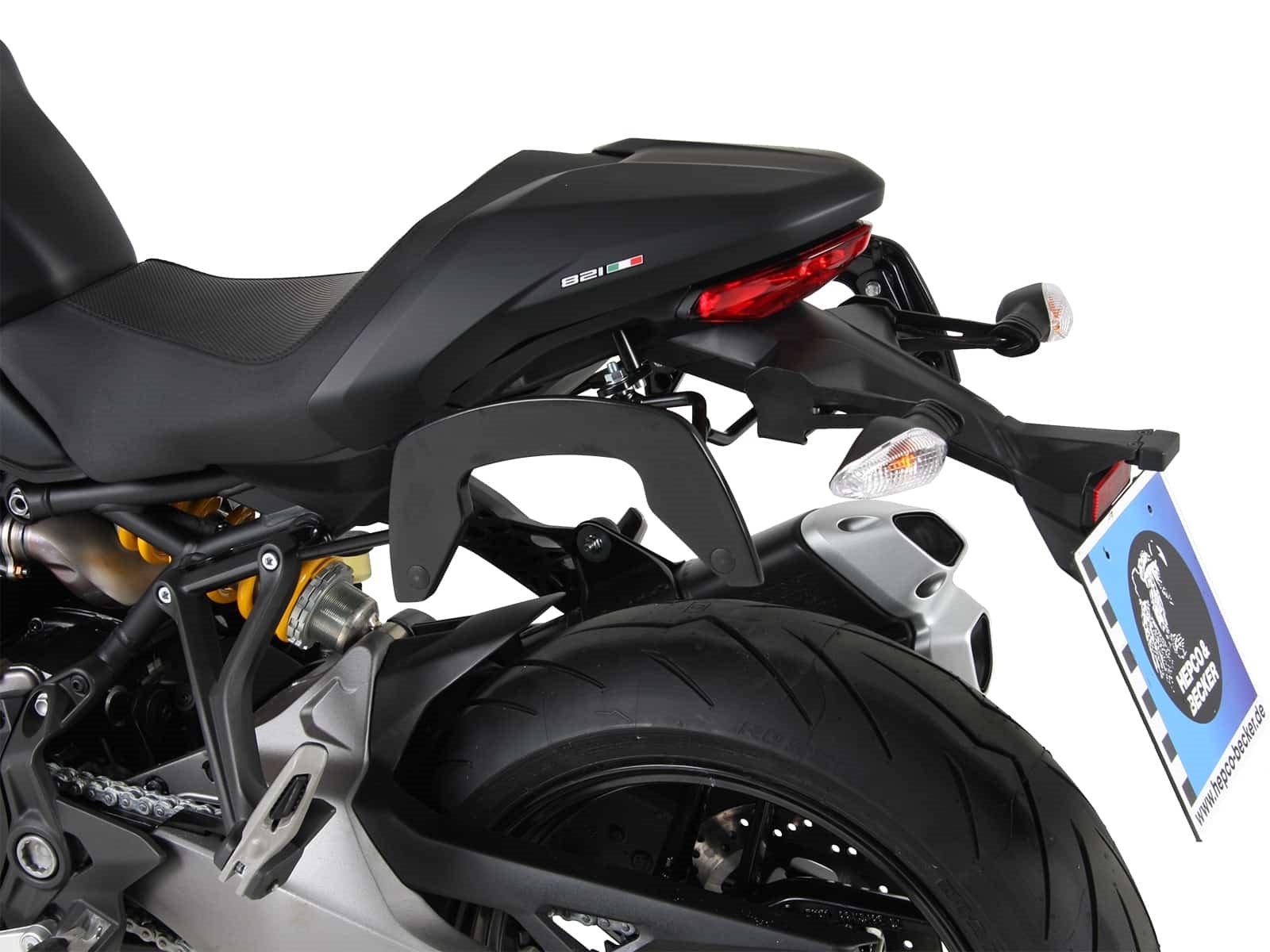 Stelaż boczny C-BOW Ducati Monster 821 2018-2020 Hepco Becker | 6307565 00 01