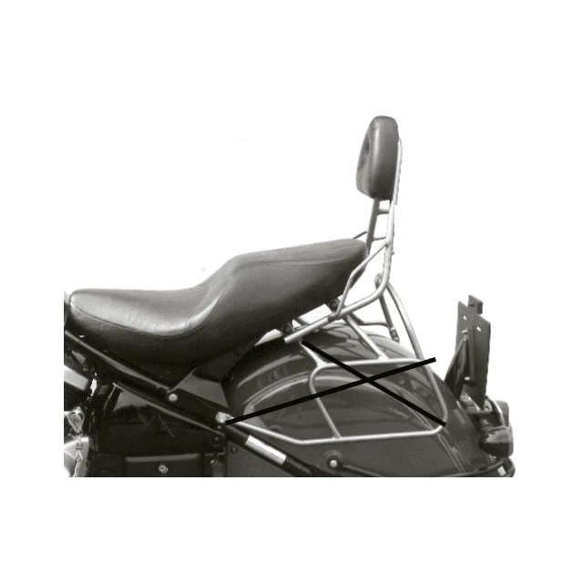 Sissybar bez bagażnika Kawasaki VN 1500 Drifter 1999-2003 Hepco Becker | 600214 00 01