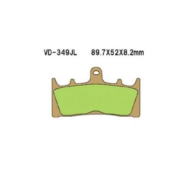 Klocki hamulcowe KH188 SPIEK METALICZNY ZŁOTE Vesrah | VD-349JL