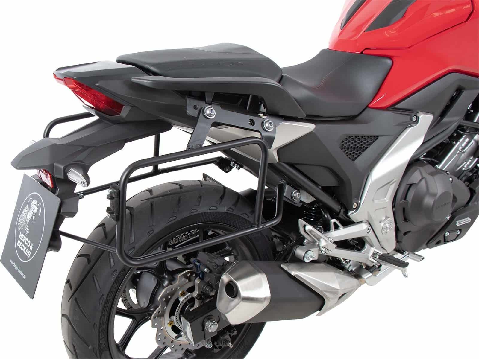 Stelaż kufrów bocznych Honda NC 750 X / DCT 2021-2026 Hepco Becker | 6509530 00 01