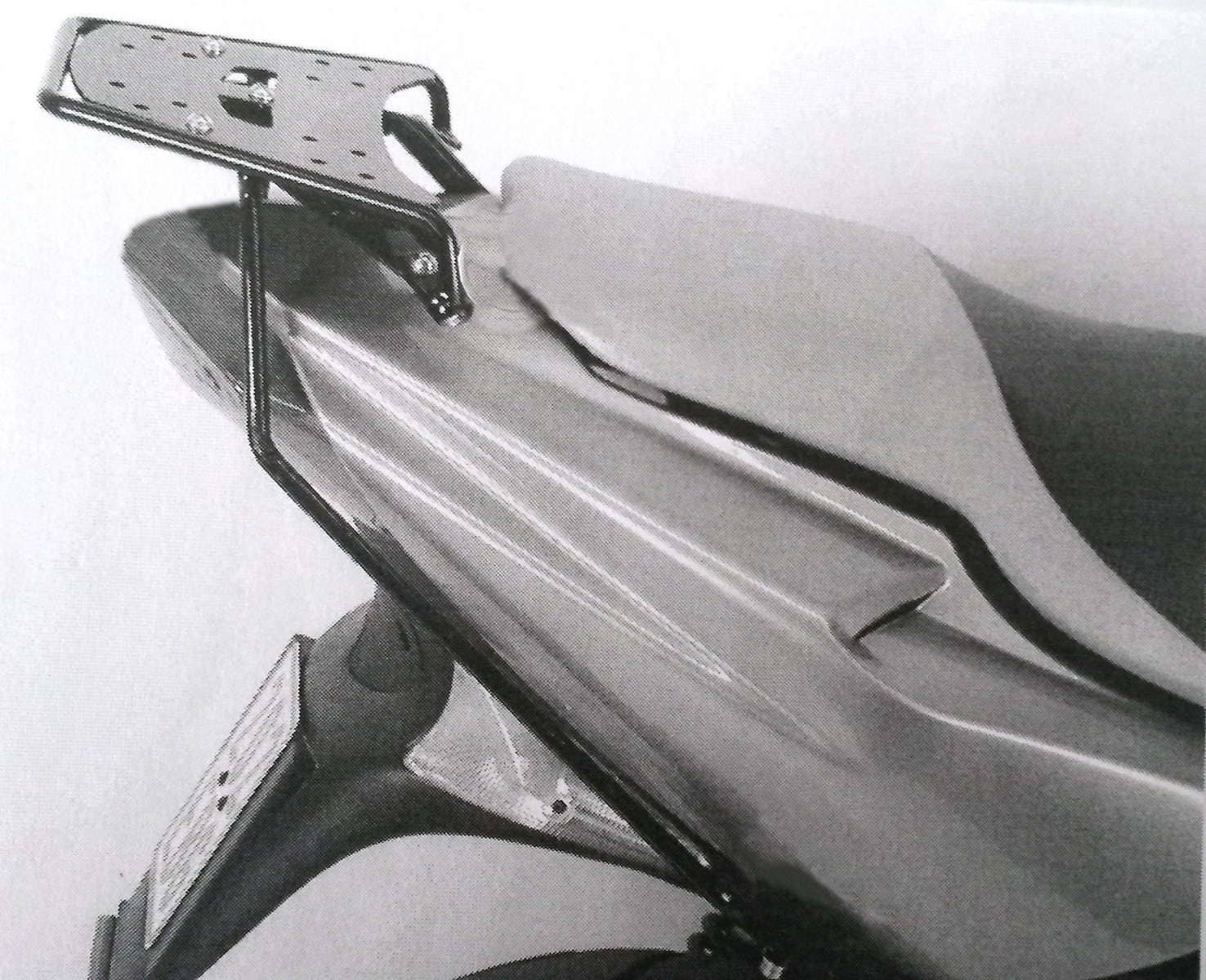 Stelaż pod kufer centralny Peugeot Speedfight 2 50 AC 1997-2009 / 100 X-Race 1997-2009 Hepco Becker | 650837 01 01
