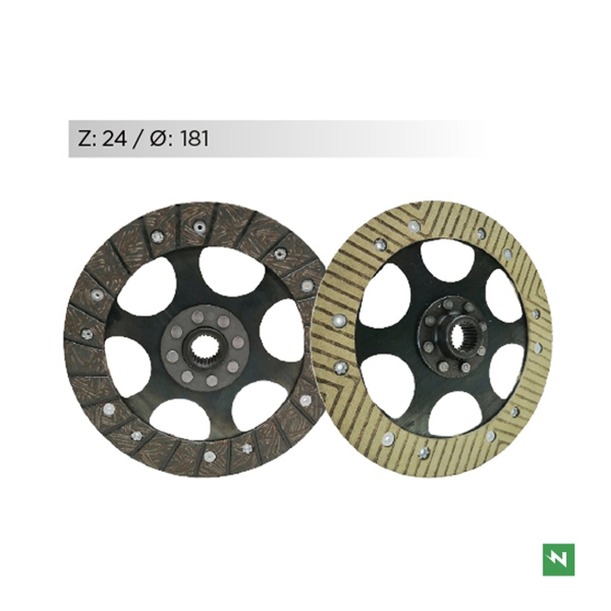 Tarcze sprzęgłowe BMW R 850GS, R 1100GS, R 1100R/RS/RT, K 100/1100 LT/RS/RT (suche sprzęgło) Newfren | F1494K