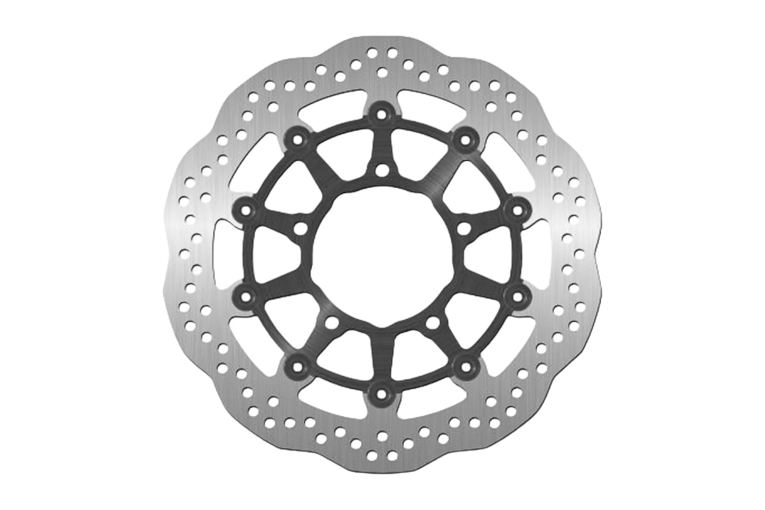 Tarcza hamulcowa przód Suzuki GSXR 600/750/1000, VZR 1800, VLZ 1800 (310x100x5,0mm) (5x10,5mm) Wave pływająca | NG1041X