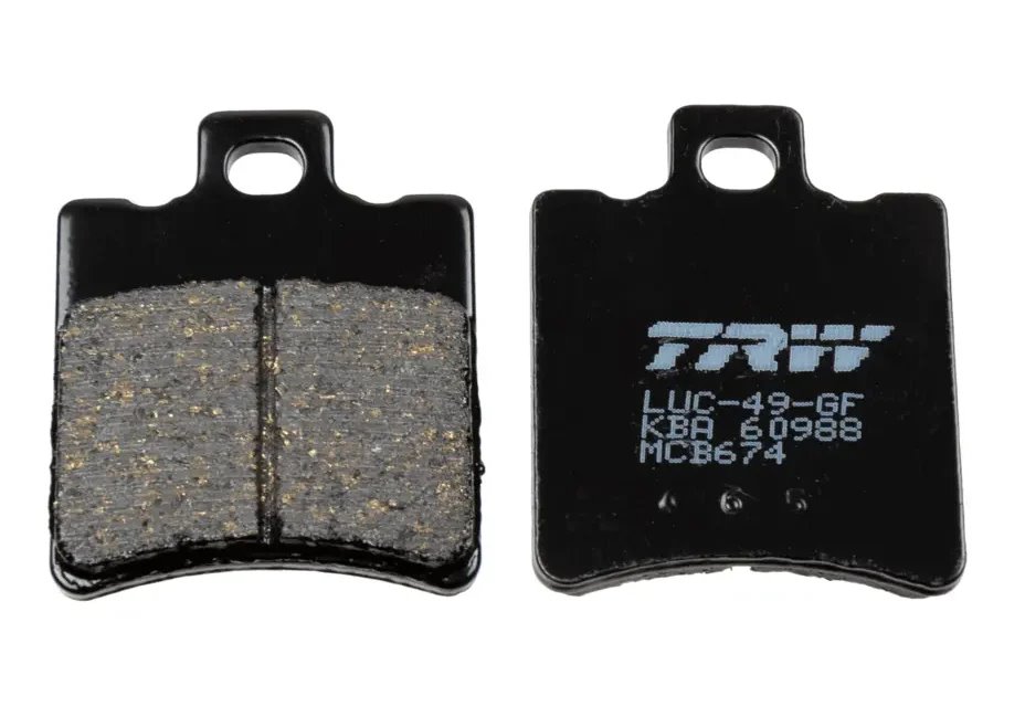 Klocki hamulcowe KH193 ORGANIC Suzuki AP, UX, Yamaha NS 50, YN 50, XN 125 PRZÓD TRW | MCB674