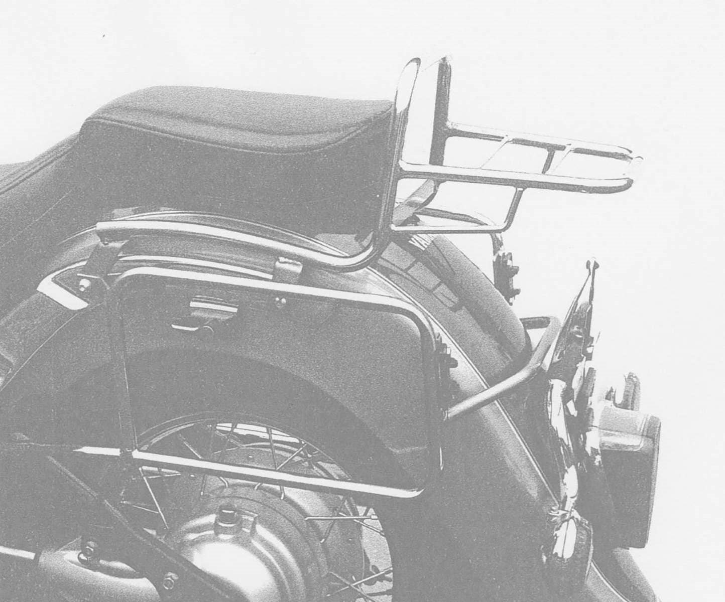 Stelaż kufrów bocznych Yamaha XVS 650 Drag Star Classic 1998 - 2007 Hepco Becker | 650497 00 02