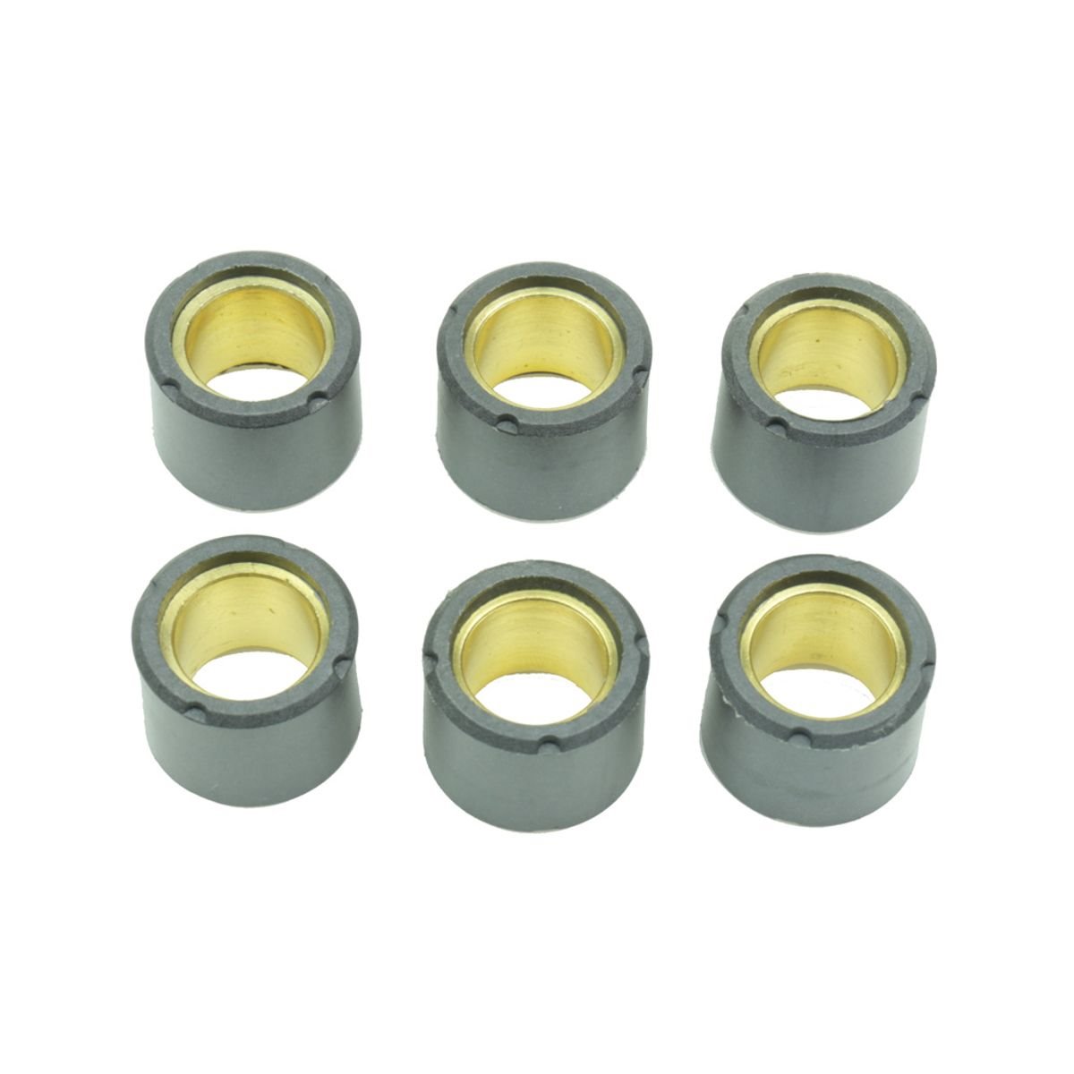Rolki wariatora 6szt. 19x15,5mm 5,8gr Derbi Atlantis/GP1/DNA / Runner/Typhoon 50, Piaggio Fly/Free/Liberty/NRG / ZIP/Vespa ET2/ET4/LX 50 Athena | S41000030P036